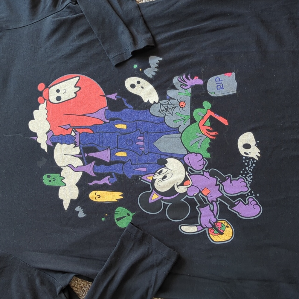 Disney Black Halloween Shirt